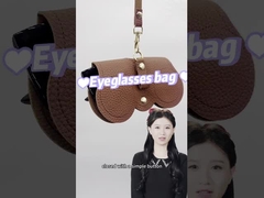 Estucci per occhiali con logo personalizzato PU pelle Borsa morbida Cassa per occhiali Occhiali da sole scatole di imballaggio semplici